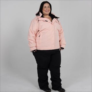 Women’s Plus Size 1X-6X  Insulated Snow Board Jacket Ski Coat Winter Sugarcoat Outerwear