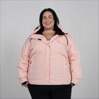 Women’s Plus Size 1X-6X  Insulated Snow Board Jacket Ski Coat Winter Sugarcoat Outerwear