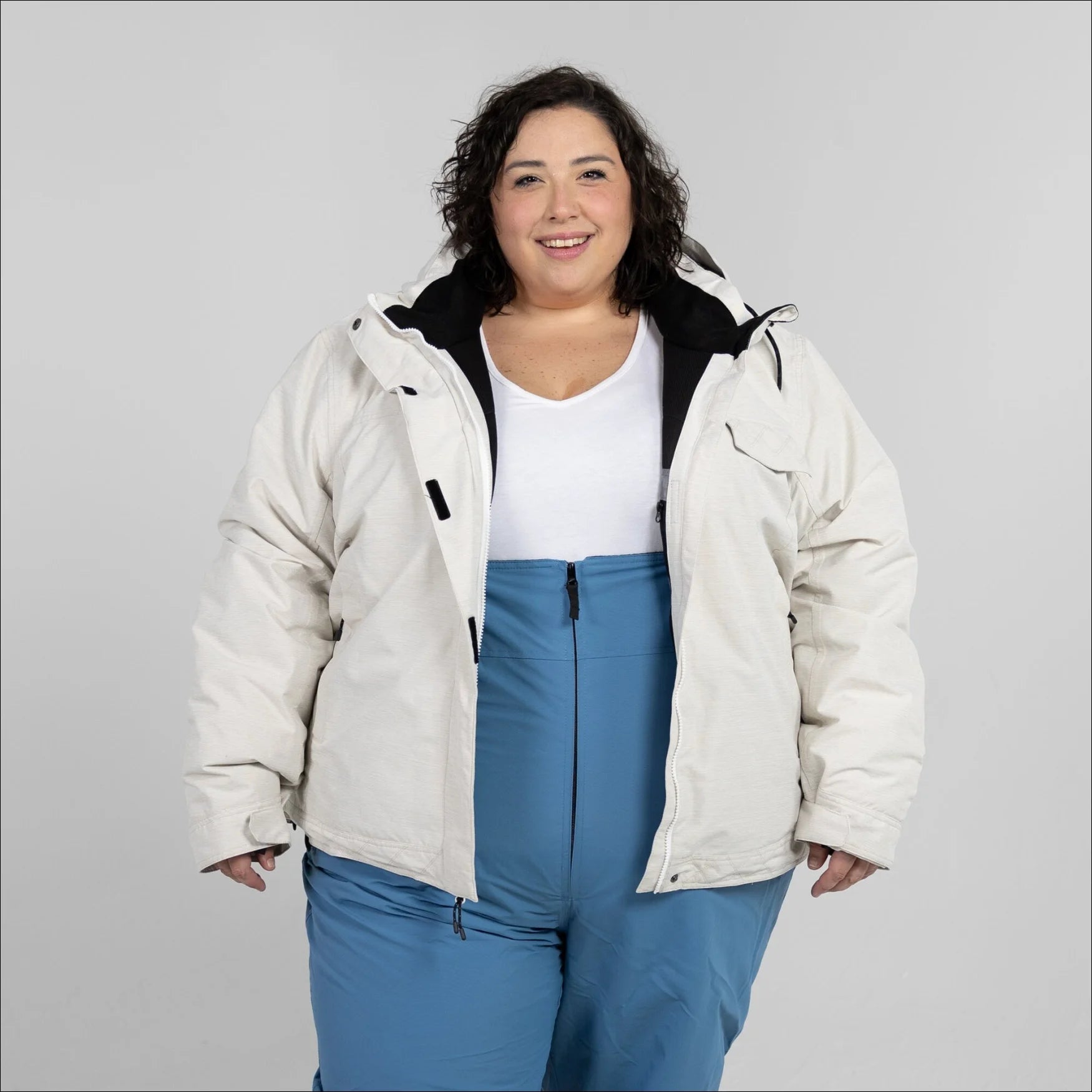 Women’s Plus Size 1X-6X Insulated Snow Board Jacket Ski Coat Winter Sugarcoat Outerwear