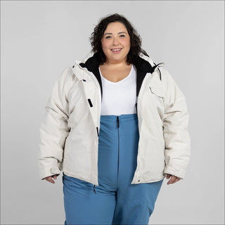 Women’s Plus Size 1X-6X  Insulated Snow Board Jacket Ski Coat Winter Sugarcoat Outerwear