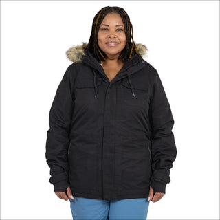 Snow Country Outerwear Women’s Plus Size Uptown Winter Parka Ski Coat Jacket 1X-3X CLEARANCE