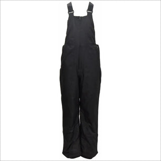 Black snow bib overalls from Snow Country Outerwear boys winter ski suit