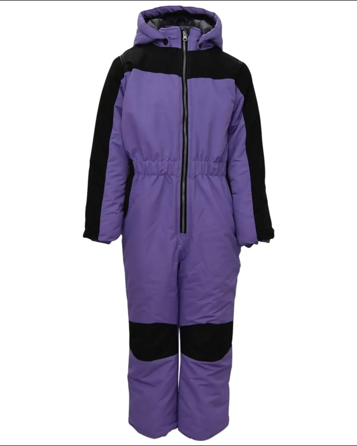 Purple and black Snow Country Outerwear Girl’s Youth Jr One Piece Snow Suit Coveralls