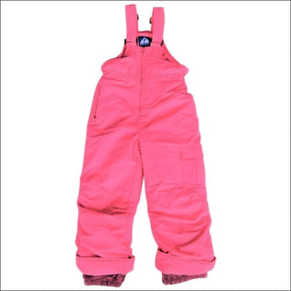 Snow Country Outerwear Little Girls Winter Bib Overalls Snow Skiing 4-7 - Small / Neon Pink - Kid’s
