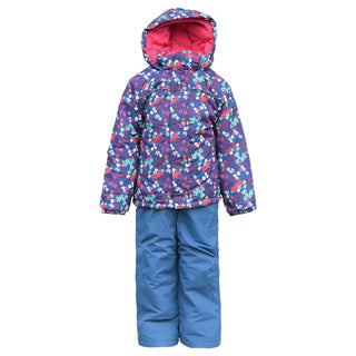 Childs floral snowsuit from Snow Country Outerwear Little Girls Winter Snowsuit set