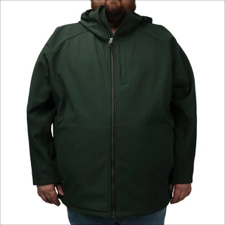 Snow Country Outerwear Men’s Big 2XL-7XL Cyclone Stretch Soft Shell Hooded Jacket Coat