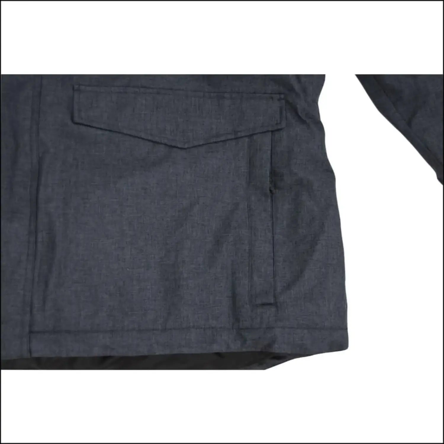 Dark blue insulated winter parka coat with pocket from Snow Country Outerwear for men