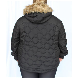 Snow Country Outerwear Women’s Plus Extended Size Ski Coat Jacket Winter Hailstone Alternative Down 1X-3X - Women’s Plus Size