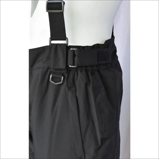 Open black jacket with silver lining from Womens Plus Size 1X Convertible Snow Pants Ski Bibs Outerwear