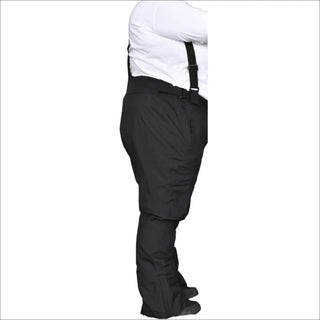 Black snow pants with suspenders from Womens Plus Size 1X Convertible Technical Snow Pants Ski Bibs Outerwear
