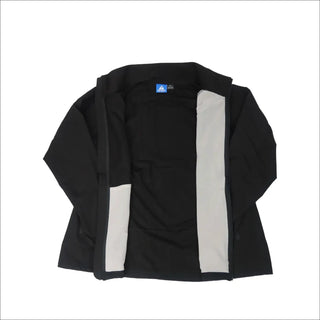 Open black Adidas jacket from Women’s Plus Size 2X-6X Rain Jacket Windbreaker Coat Sabre