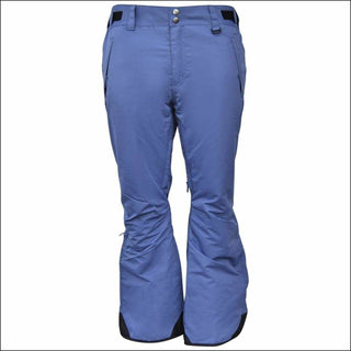 Snow Country Outerwear Womens Plus Size Snow Ski Pants 1X-6X Reg and Short - 1X (16/18) / Robin Blue - Womens