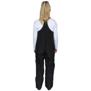 Black ski bib overalls from Snow Country Outerwear for women in S-XL size