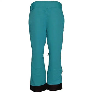 Teal Snow Country Women’s insulated ski pants for snowboarding in S-XL sizes