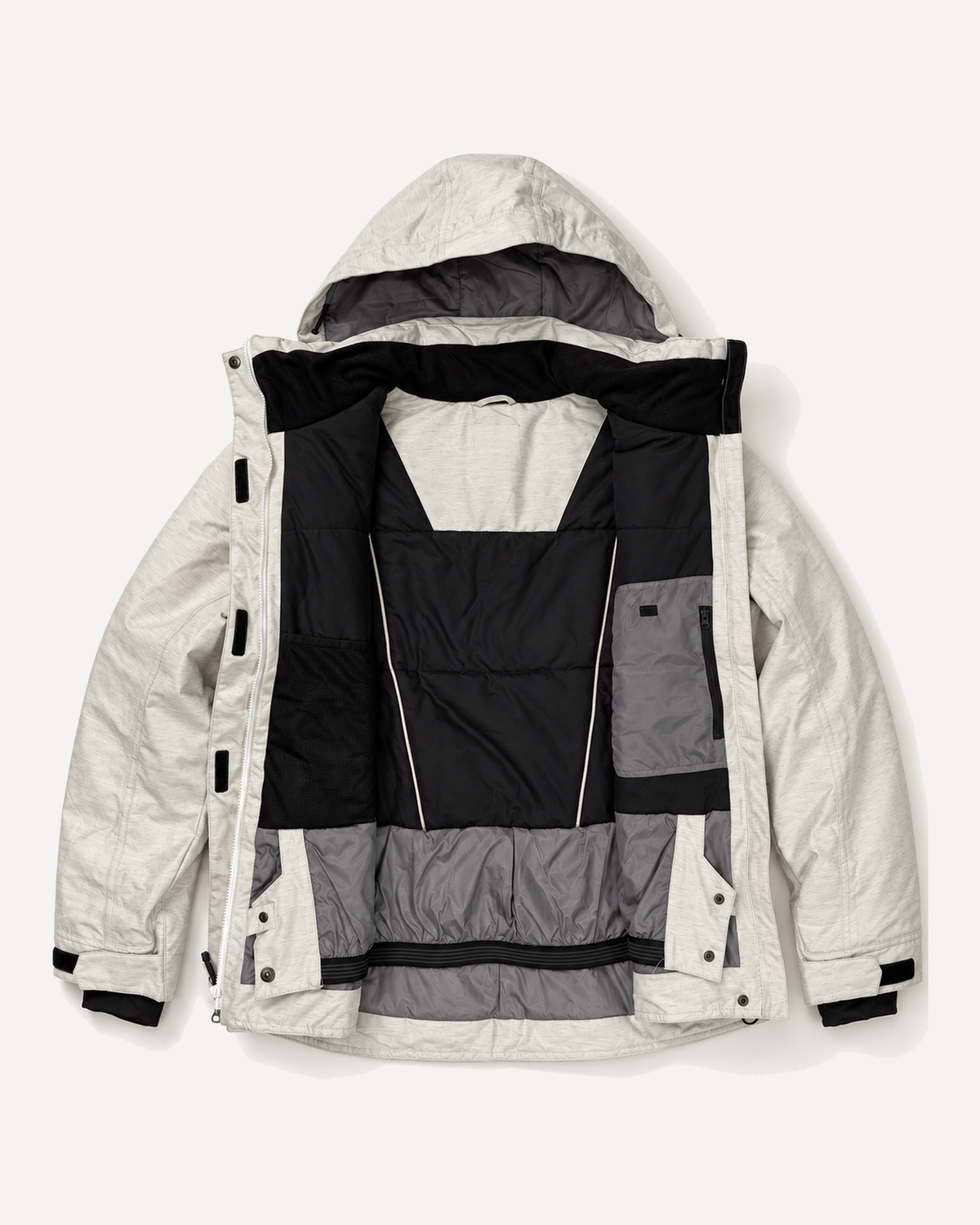 Soap Stone Sugarcoat women's plus size insulated snow jacket, sizes 1X to 6X, interior lining