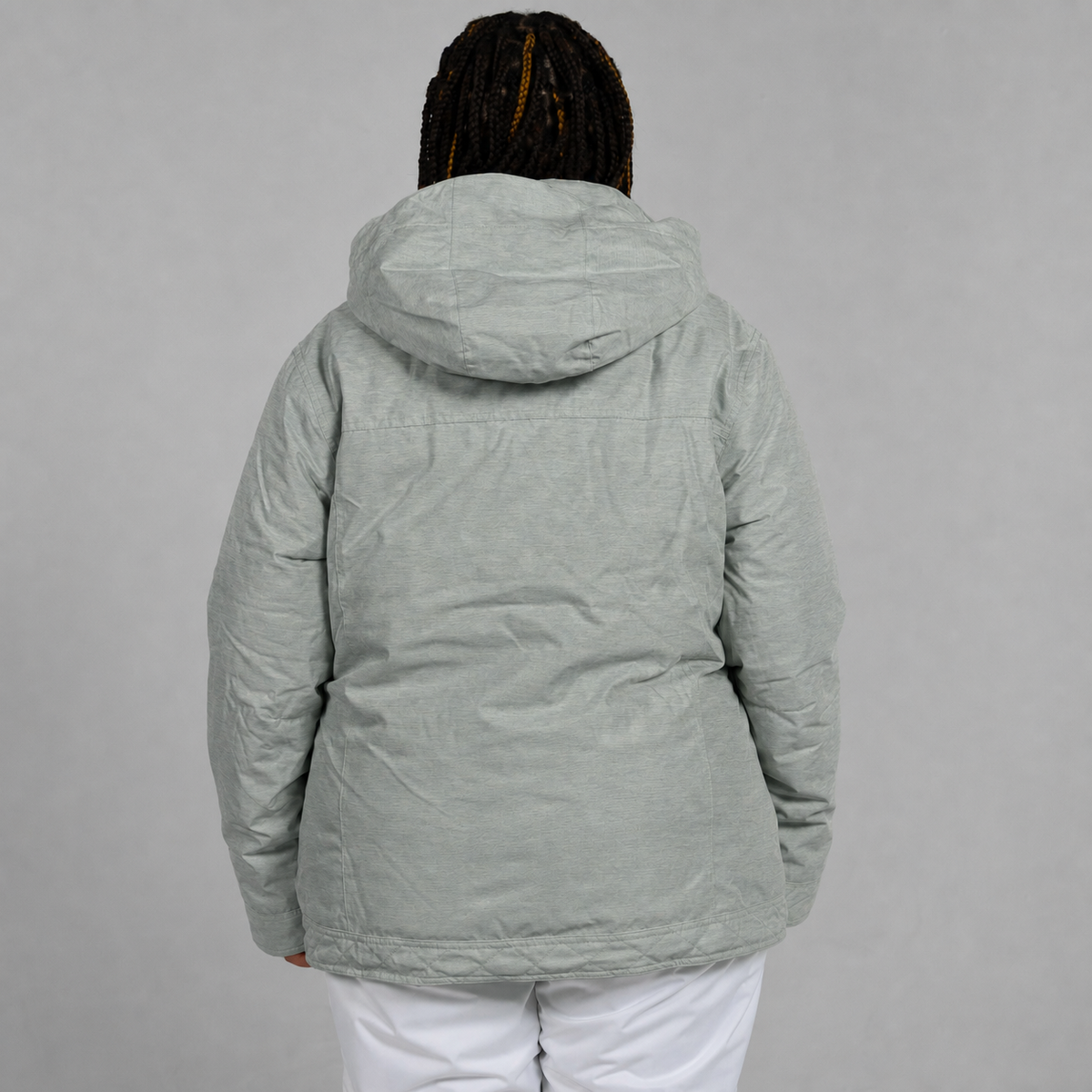 Greenlily The Sugar Coat II plus size insulated snow jacket, sizes 1X to 6X, back