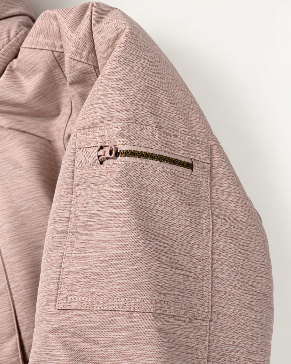 Pink Blush The Sugar Coat II plus size insulated snow jacket, sizes 1X to 6X, sleeve zip pocket detail