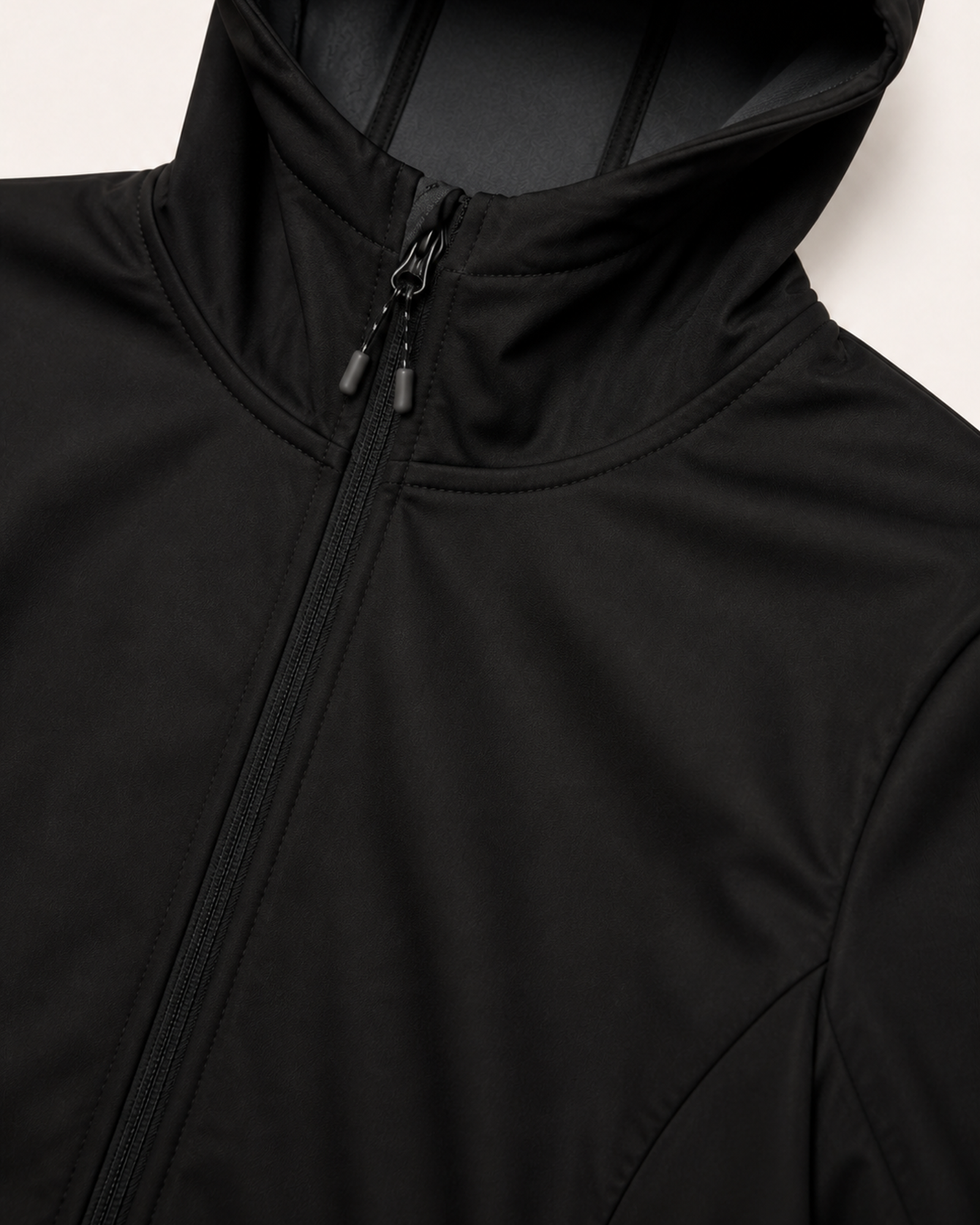 Black The Venus plus size hooded soft shell jacket, sizes 1X to 6X, upper