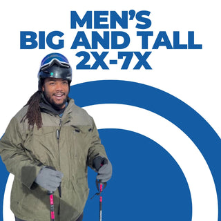 Men’s Big and Tall Outerwear 2XL-7XL