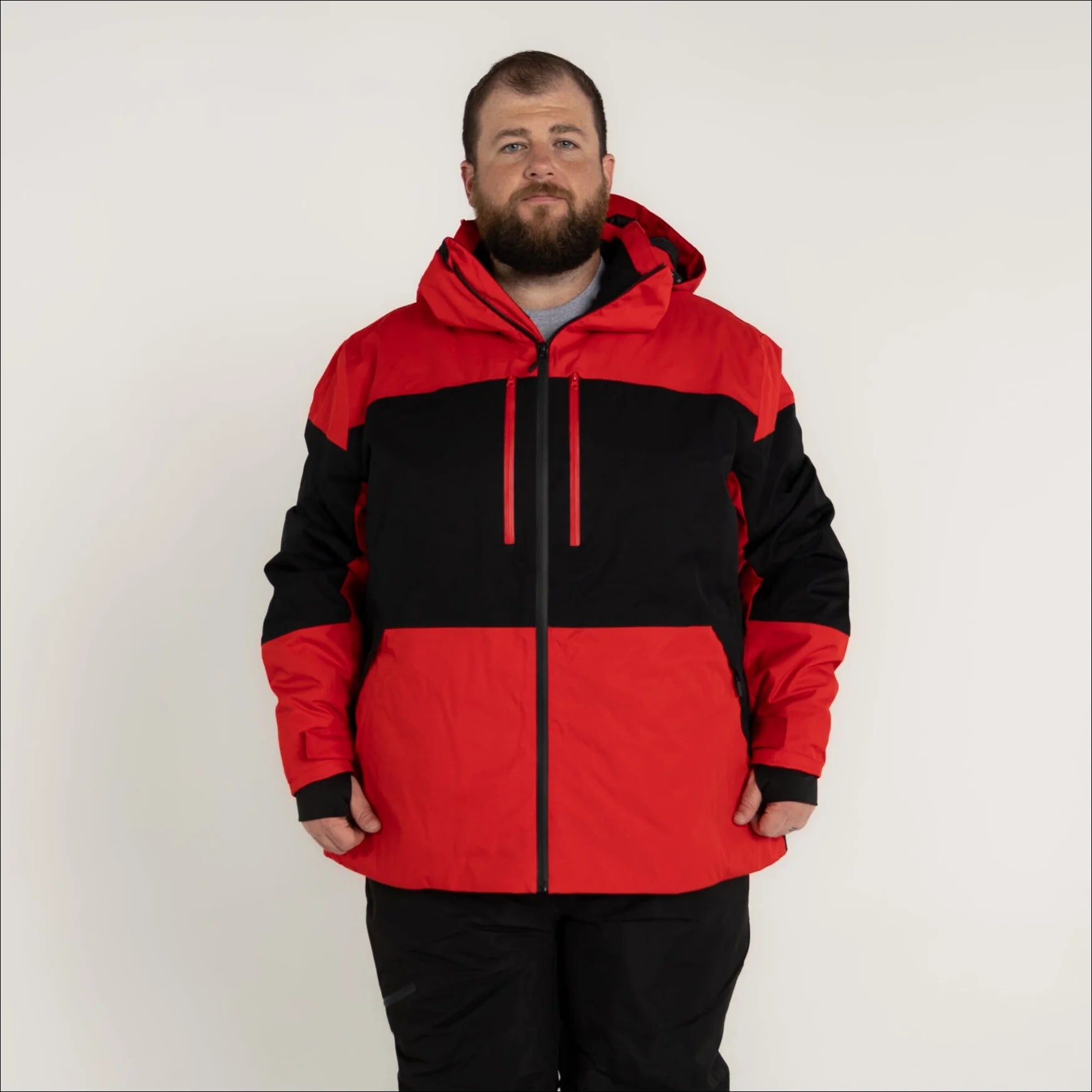 Snow Country Outerwear Mens Big 2XL 7XL Insulated Peak Winter Ski Jacket Snow Coat 6XL Marine Navy