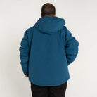 Blue hooded winter jacket from Snow Country Outerwear Mens Big Sizes Siberian III collection