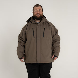 Snow Country Outerwear Mens Big Sizes  Siberian III Insulated Winter Soft Shell Jacket Coat 2XL - 7XL