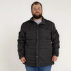 Black quilted Mens Snow Country Outerwear Big 2XL-7XL Signature Mid Jacket Coat