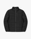 Black Telluride quilted jacket from Snow Country Outerwear Mens Big and Tall, flat lay front, 2XL to 7XL