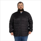 Black puffer jacket from Men’s Big 2XL-7XL Packable 90 10 Down Jacket Coat Outerwear