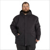Black hooded winter coat from Men’s Big Sizes 2XL-5XL Boulder snow skiing jacket