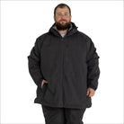 Man in a dark winter coat from Men’s Big 2X-7X 3in1 Winter Ski Snow Jacket Coat Altitude II Snow Country Outerwear