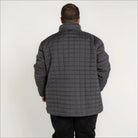 Gray quilted men’s Big 2X-7X 3-in-1 winter ski snow jacket Altitude II outerwear