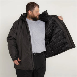 Men’s Big Sizes 2XL-6XL Insulated Winter Snow Ski Jacket Coat Response Snow Country Outerwear