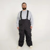 Black snow pants with suspenders from Snow Country Outerwear Mens Ski Bibs