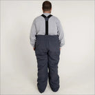 Gray Snow Country Outerwear men’s insulated ski snow bibs with suspenders in 2XL to 7XL