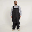 Black insulated bib overalls for winter skiing and snowboarding from Snow Country Outerwear