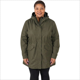 Women's Plus Size Rain Jacket & Trench Coat - The Berwick - Spring & Fall 1X-6X
