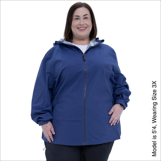 Women's Plus Size Rain Jacket - The Camden - 1X-6X