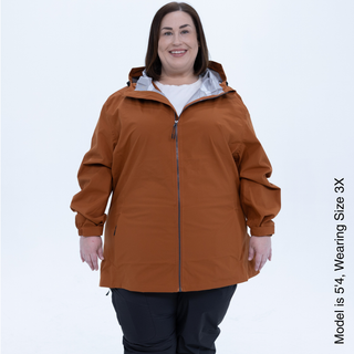 Women's Plus Size Rain Jacket - The Camden - 1X-6X