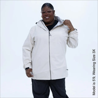 Women's Plus Size Rain Jacket - The Camden - 1X-6X
