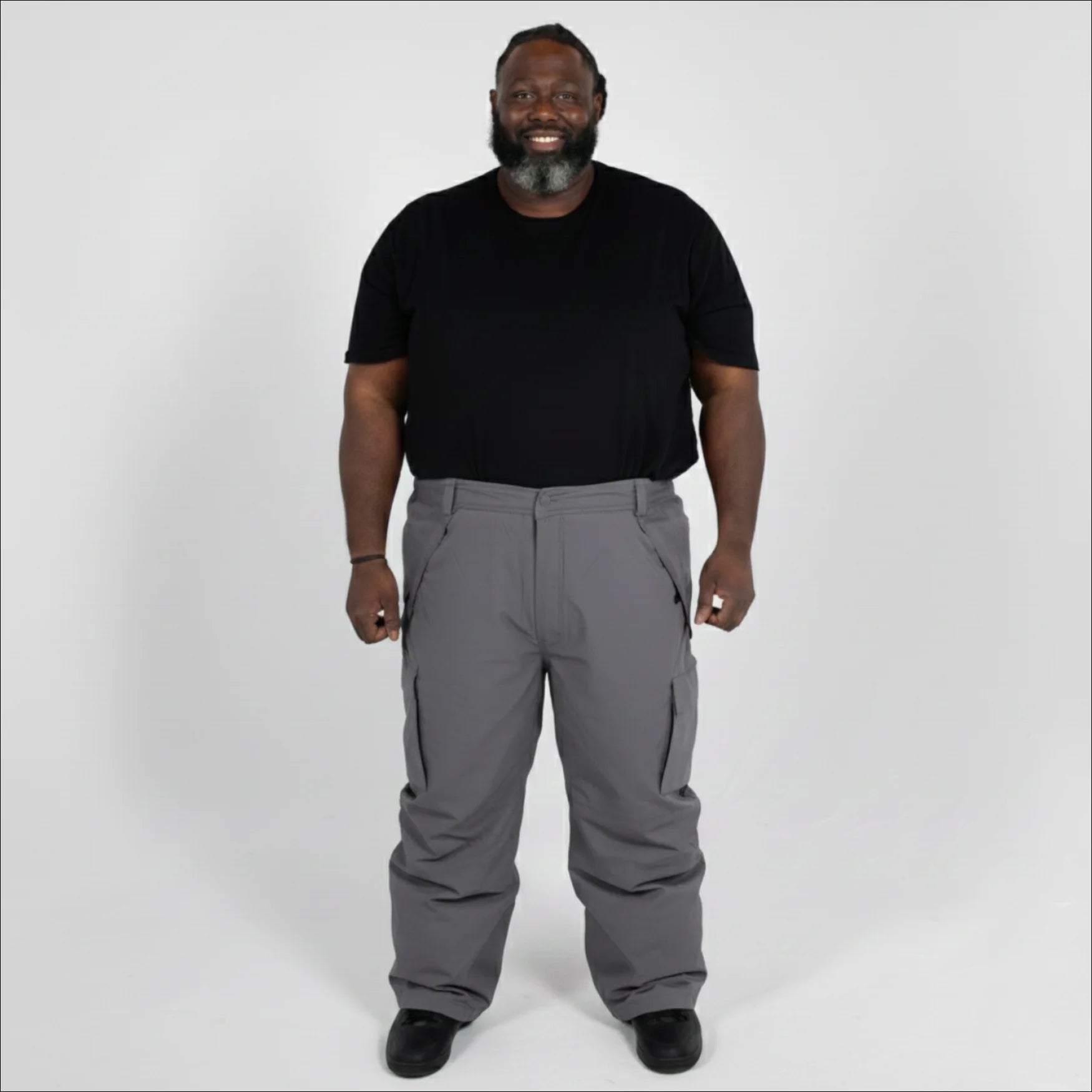 Snow Country Outerwear Men's Big 2XL-7XL Cargo Insulated Snow Ski Pants