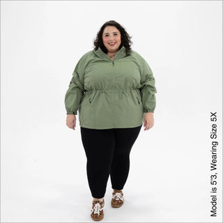 Women's Plus Size Rain Jacket - The Mystique - 1X-6X