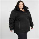 Snow Country Outerwear Women's Plus Size 1X-6X Heavy Insulated Winter Softshell Coat Siberian