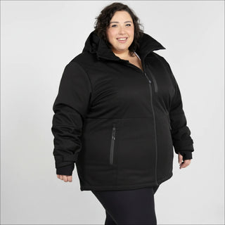 Snow Country Outerwear Women's Plus Size 1X-6X Heavy Insulated Winter Softshell Coat