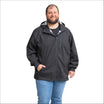Mens Big Rain Jacket Waterproof Hooded 2XL-7XL Mystique