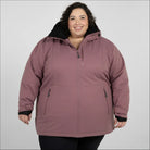Snow Country Outerwear Women's Plus Size 1X-6X Heavy Insulated Winter Softshell Coat Siberian