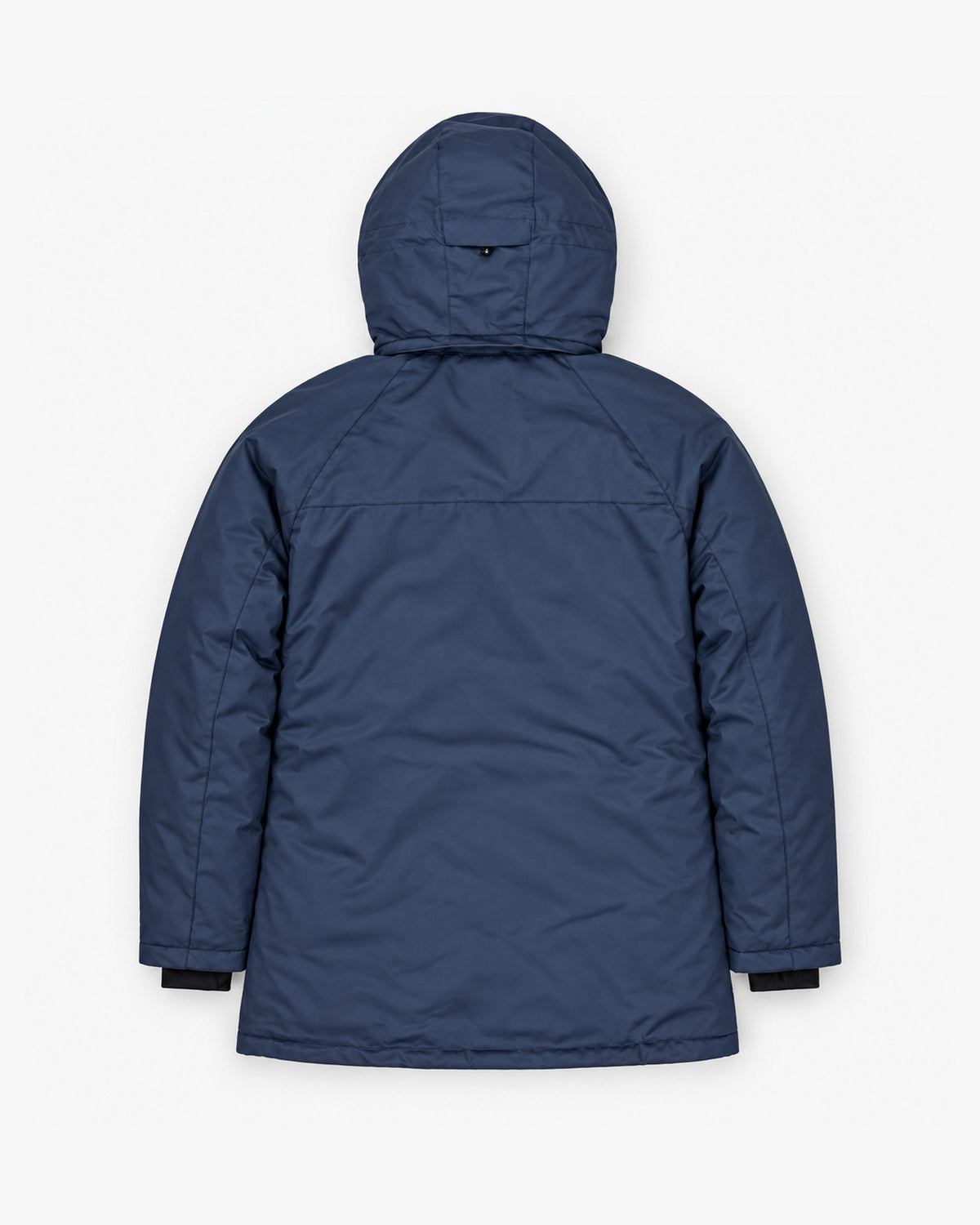 Navy Siberian III insulated soft shell jacket from Snow Country Outerwear Mens Big and Tall, flat lay back, 2XL to 7XL regular and tall
