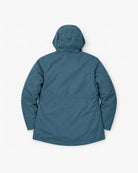 Peacock Swiss Systems women's plus size 3 in 1 winter jacket, shell, back