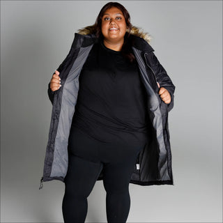 plus size winter coat
