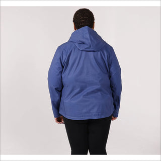 Women’s Plus Size 1X-6X  Micro Fleece Soft Shell  Updated Jacket Coat Spring or Fall Outerwear